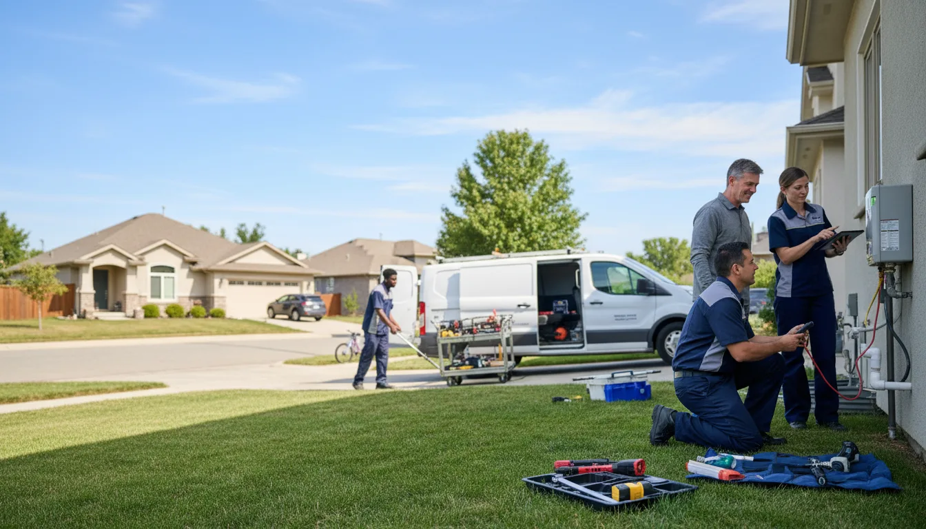 Tankless water heater service in Cost, TX